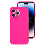 Precise Hole Liquid Silicone Jelly Color Full Coverage Phone Case, For iPhone 14 Pro
