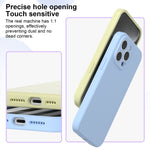 Precise Hole Liquid Silicone Jelly Color Full Coverage Phone Case, For iPhone 16 Pro Max