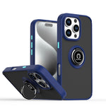 Q Shadow 1 Series TPU + PC Phone Case with Ring, For iPhone 16 Pro, For iPhone 16 Plus, For iPhone 15 Pro Max, For iPhone 15 Pro, For iPhone 15 Plus, For iPhone 15