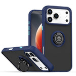Q Shadow 1 Series TPU + PC Phone Case with Ring, For iPhone 17e / 16e, For iPhone 17 Pro Max, For iPhone 17 Pro, For iPhone 17, For iPhone Air, For iPhone 16 Pro Max