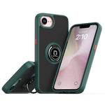 Q Shadow 1 Series TPU + PC Phone Case with Ring, For iPhone 17e / 16e, For iPhone 17 Pro Max, For iPhone 17 Pro, For iPhone 17, For iPhone Air, For iPhone 16 Pro Max