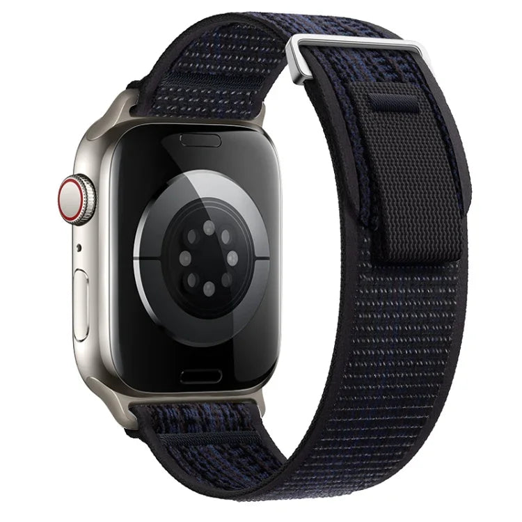 Dual-Section Loop Nylon Watch Band, For Apple Watch Series 8 41mm, For Apple Watch Series 8 45mm