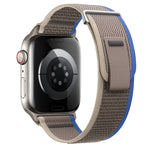 Dual-Section Loop Nylon Watch Band, For Apple Watch SE 2022 40mm, For Apple Watch SE 2022 44mm
