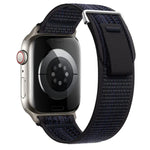 Dual-Section Loop Nylon Watch Band, For Apple Watch SE 40mm, For Apple Watch SE 44mm