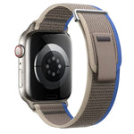 Dual-Section Loop Nylon Watch Band, For Apple Watch SE 40mm, For Apple Watch SE 44mm