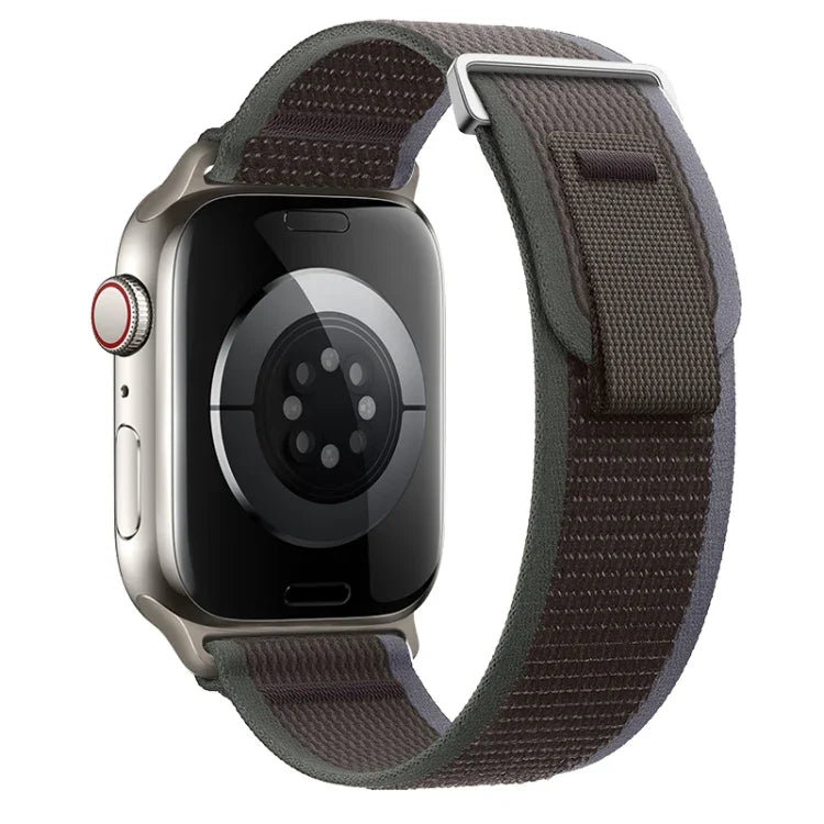 Dual-Section Loop Nylon Watch Band, For Apple Watch Series 5 44mm, For Apple Watch Series 5 40mm