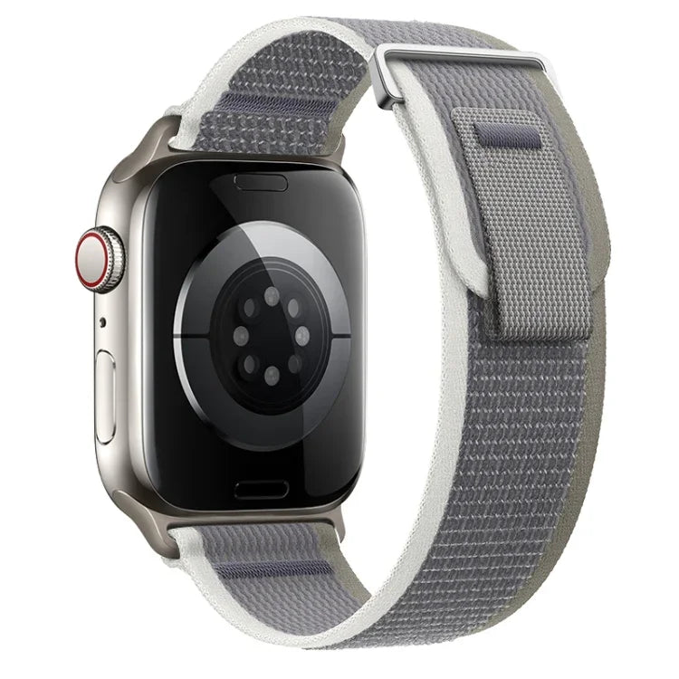 Dual-Section Loop Nylon Watch Band, For Apple Watch Series 5 44mm, For Apple Watch Series 5 40mm