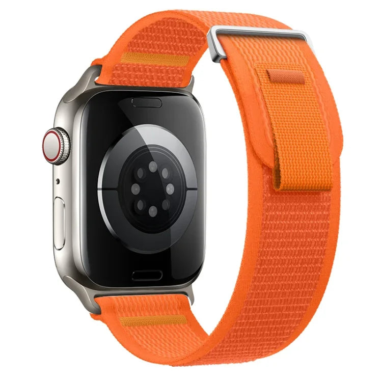 Dual-Section Loop Nylon Watch Band, For Apple Watch Series 5 44mm, For Apple Watch Series 5 40mm