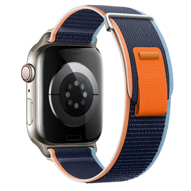 Dual-Section Loop Nylon Watch Band, For Apple Watch Series 3 38mm, For Apple Watch Series 3 42mm