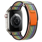 Dual-Section Loop Nylon Watch Band, For Apple Watch Series 3 38mm, For Apple Watch Series 3 42mm