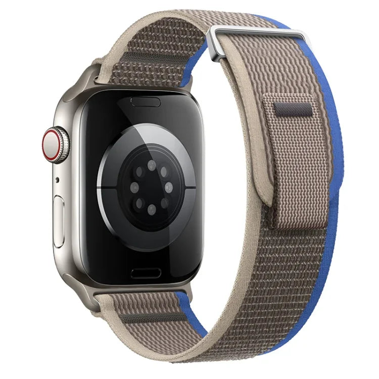 Dual-Section Loop Nylon Watch Band, For Apple Watch Series 3 38mm, For Apple Watch Series 3 42mm