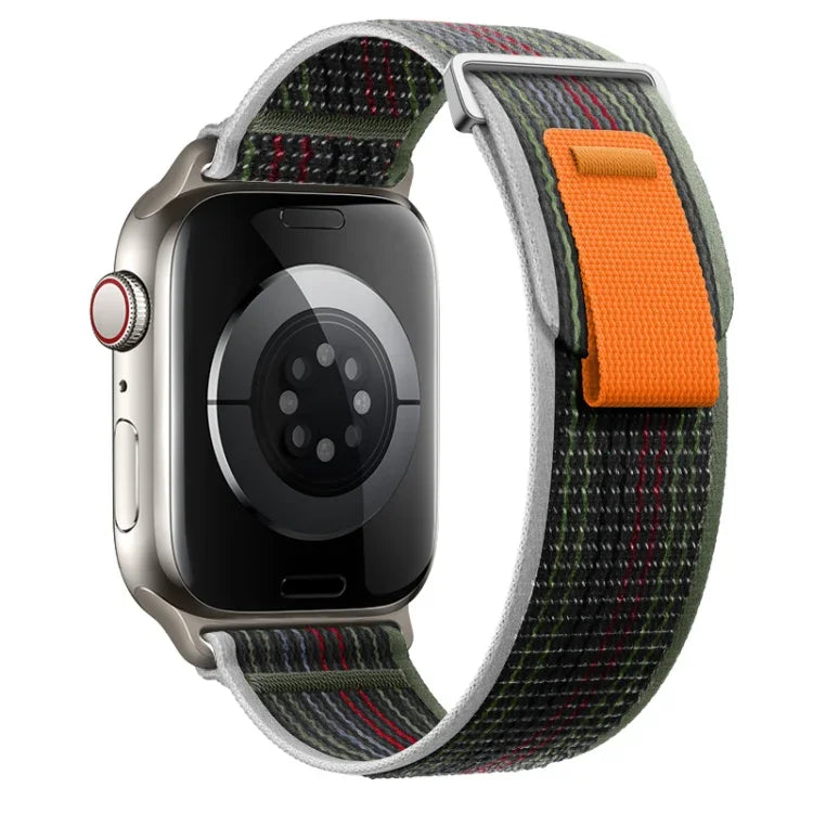 Dual-Section Loop Nylon Watch Band, For Apple Watch Series 3 38mm, For Apple Watch Series 3 42mm