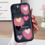 Diamond Sand TPU Full Coverage Phone Case, For iPhone 15 Pro Max, For iPhone 15 Pro, For iPhone 15 Plus, For iPhone 15