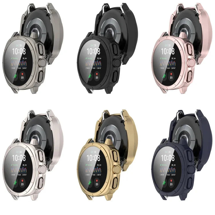 PC + Tempered Film Integrated Watch Protective Case, For Sansung Galaxy Watch 7 44mm