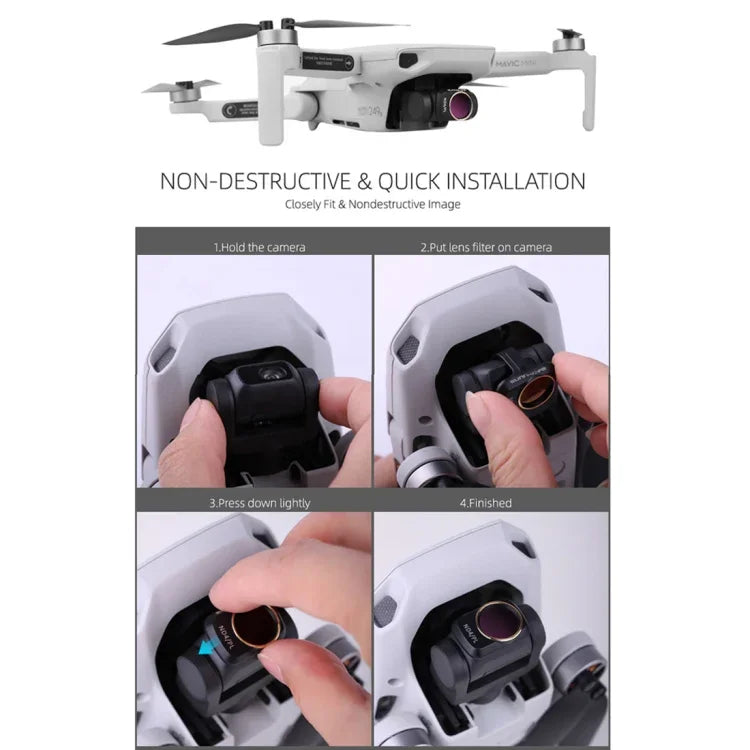 Sunnylife MM-FI9251 For DJI Mavic mini Drone ND32 Lens Filter, ND32