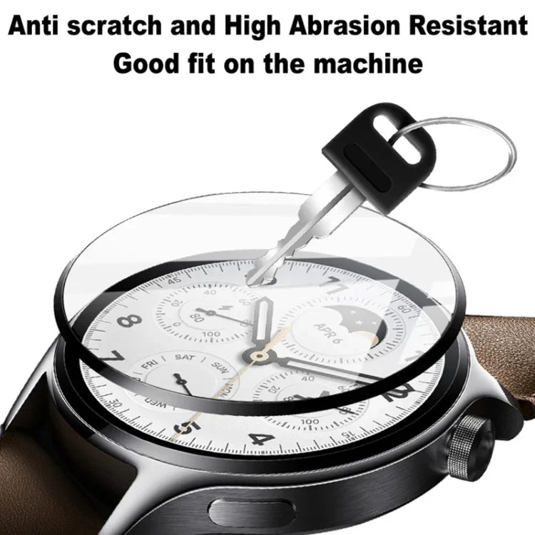 imak Plexiglass HD Watch Protective Film, For Google Pixel Watch 4 45mm, For Google Pixel Watch 4 41mm, For Google Pixel Watch 3 45mm, For Google Pixel Watch 3 41mm
