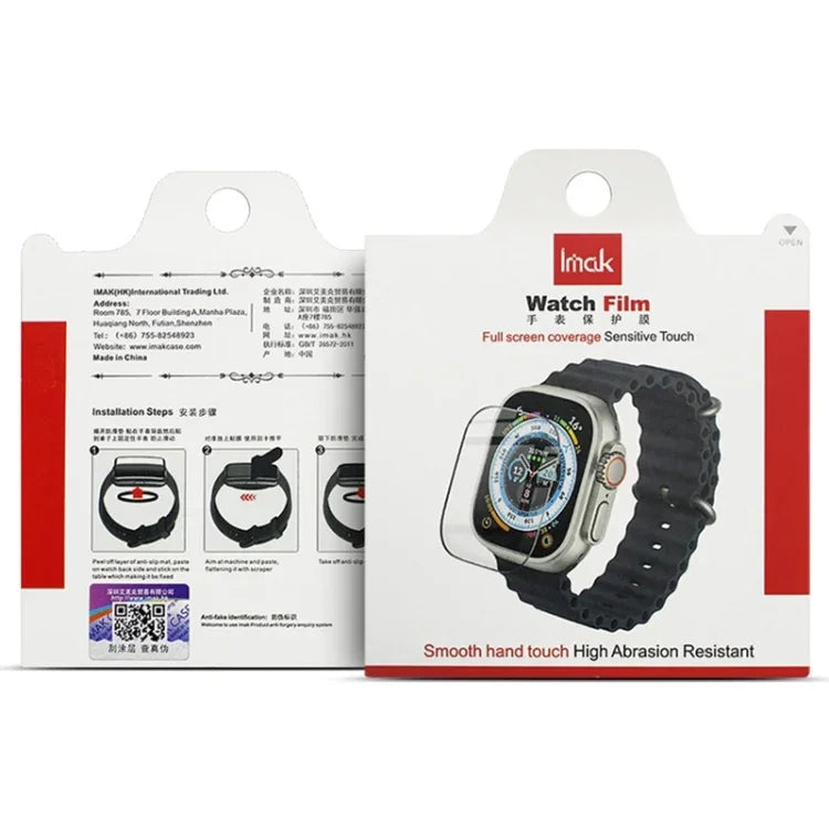 imak Plexiglass HD Watch Protective Film, For Google Pixel Watch 4 45mm, For Google Pixel Watch 4 41mm, For Google Pixel Watch 3 45mm, For Google Pixel Watch 3 41mm