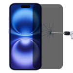 High Transparency Full Cover Anti-spy Tempered Glass Film, For iPhone 17 Pro Max, For iPhone 17 Pro, For iPhone 17, For iPhone Air, For iPhone 16 Pro Max, For iPhone 16 Pro, For iPhone 16 Plus, For iPhone 16