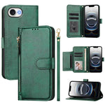 Multi-Card Slots Zipper Wallet Leather Phone Case, For iPhone 17e / 16e, For iPhone 17 Pro Max, For iPhone 17 Pro, For iPhone 17, For iPhone Air, For iPhone 16 Pro Max, For iPhone 16 Pro, For iPhone 16 Plus