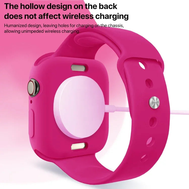 Candy TPU Half Coverage Watch Case, For Apple Watch Series 11 / 10 46mm, For Apple Watch Series 11 / 10 42mm