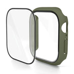 PC Integrated Tempered Film Watch Case, For Apple Watch Series 10 / 11 46mm, For Apple Watch Series 10 / 11 42mm