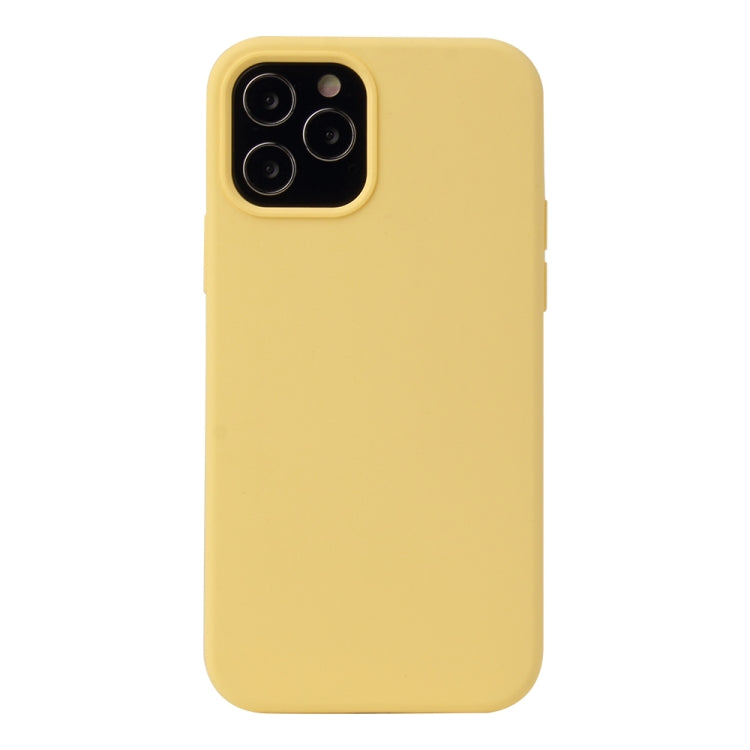 Solid Color Liquid Silicone Shockproof Protective Case, For iPhone 12 mini, For iPhone 12 / 12 Pro, For iPhone 12 Pro Max
