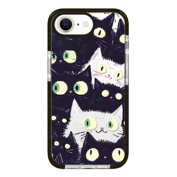 Simple Illustration Pattern Full Coverage Phone Case, For iPhone 7 / 8 / SE 2020 2022