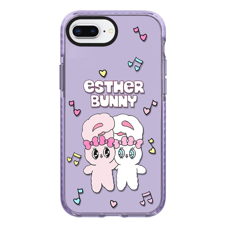 Simple Illustration Pattern Full Coverage Phone Case, For iPhone 7 Plus / 8 Plus