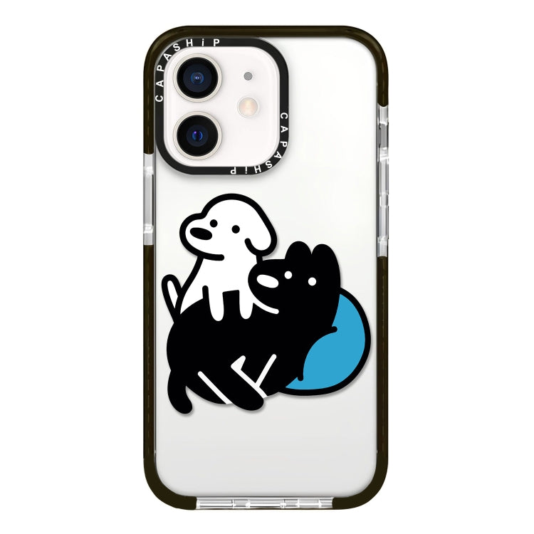 Simple Illustration Pattern Full Coverage Phone Case, For iPhone 12