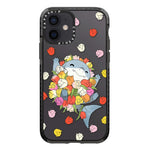 Simple Illustration Pattern Full Coverage Phone Case, For iPhone 12 mini
