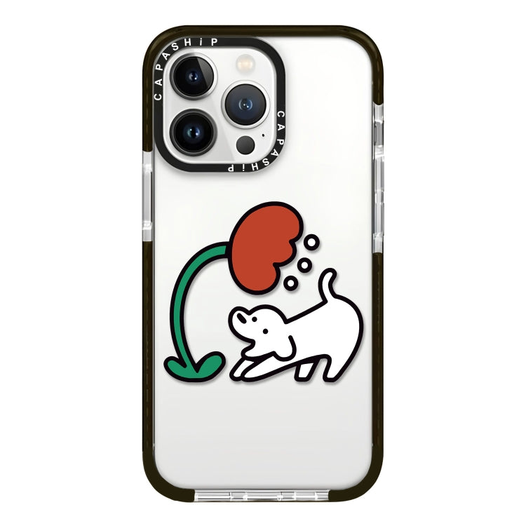 Simple Illustration Pattern Full Coverage Phone Case, For iPhone 12 Pro Max