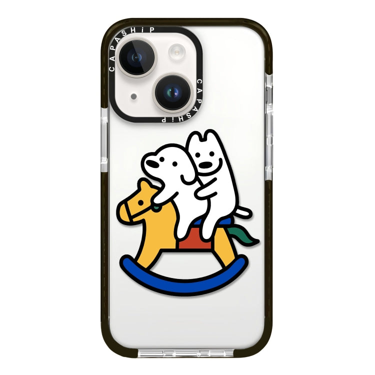 Simple Illustration Pattern Full Coverage Phone Case, For iPhone 13 mini