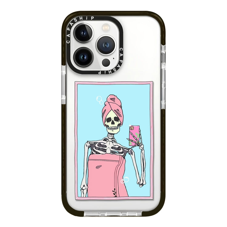 Simple Illustration Pattern Full Coverage Phone Case, For iPhone 14 Pro Max