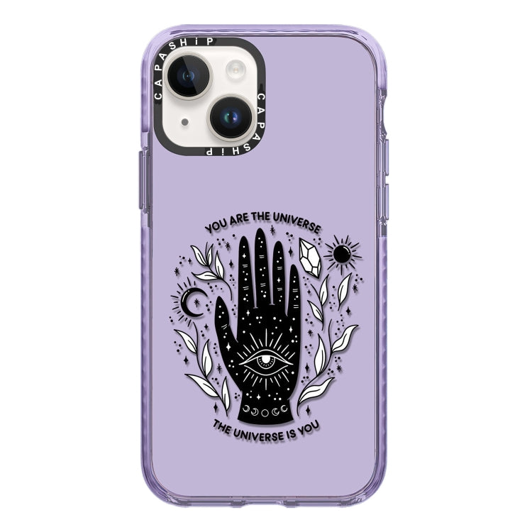Simple Illustration Pattern Full Coverage Phone Case, For iPhone 15