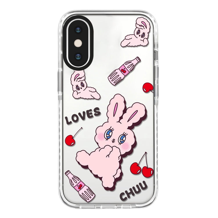 Simple Illustration Pattern Full Coverage Phone Case, For iPhone X / XS
