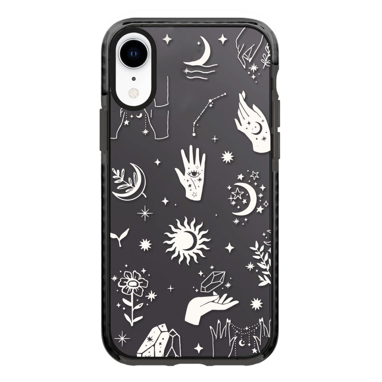 Simple Illustration Pattern Full Coverage Phone Case, For iPhone XR