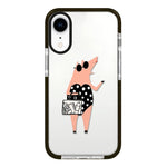 Simple Illustration Pattern Full Coverage Phone Case, For iPhone XR