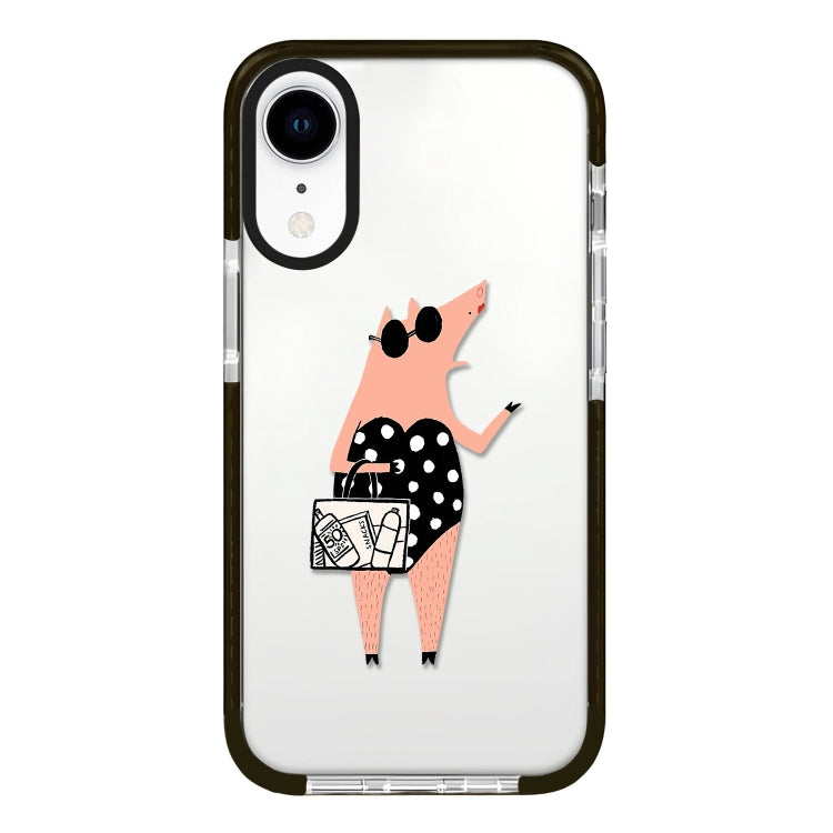 Simple Illustration Pattern Full Coverage Phone Case, For iPhone XR