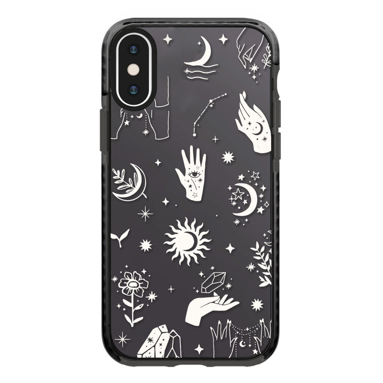 Simple Illustration Pattern Full Coverage Phone Case, For iPhone XS Max