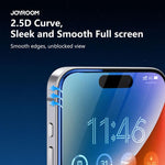 JOYROOM Knight Series 2.5D Full Screen HD Tempered Glass Film, For iPhone 18 Pro, For iPhone 18 Pro Max, For iPhone 17 Pro Max, For iPhone 17 Pro, For iPhone 17, For iPhone 17 Air, For iPhone 15 Pro Max, For iPhone 15 Pro