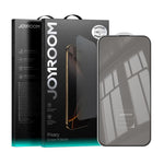 JOYROOM Knight Series 2.5D Full Screen Privacy Tempered Film, For iPhone 17 Pro Max, For iPhone 17 Pro, For iPhone 17, For iPhone Air, For iPhone 15 Pro Max, For iPhone 15 Pro, For iPhone 15 Plus, For iPhone 15
