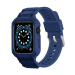 Armor TPU Case Integrated Watch Band, For Apple Watch Series 10 / 11 46mm, For Apple Watch Series 10 / 11 42mm