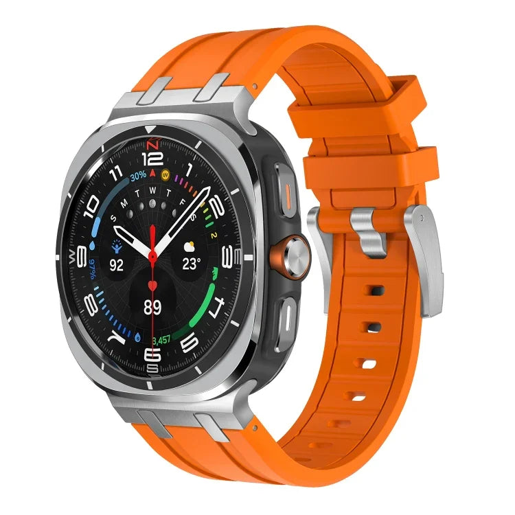 AP Series Liquid Silicone Watch Band, For Samsung Galaxy Watch Ultra 47mm / Ultra 2025