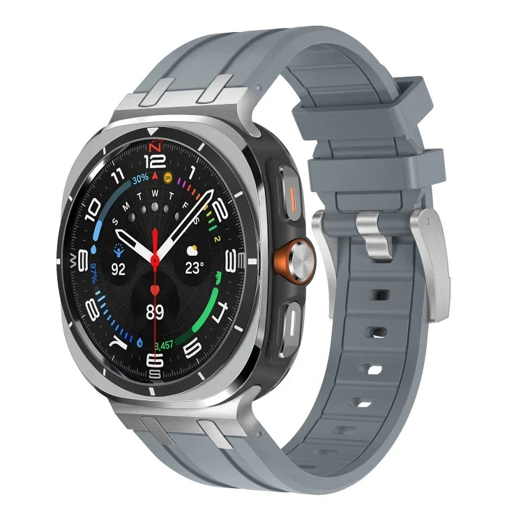 AP Series Liquid Silicone Watch Band, For Samsung Galaxy Watch Ultra 47mm / Ultra 2025