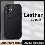 Litchi Leather Magnetic Full Coverage Shockproof Phone Case, For iPhone 16, For iPhone 15 Pro Max, For iPhone 15 Pro, For iPhone 15 Plus, For iPhone 15, For iPhone 14 Plus, For iPhone 14, For iPhone 14 Pro