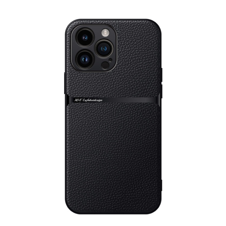Litchi Leather Magnetic Full Coverage Shockproof Phone Case, For iPhone 14 Pro Max, For iPhone 13 Pro Max, For iPhone 13 Pro, For iPhone 13, For iPhone 12, For iPhone 12 Pro Max, For iPhone 12 Pro, For iPhone 11 Pro Max