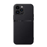 Litchi Leather Magnetic Full Coverage Shockproof Phone Case, For iPhone 14 Pro Max, For iPhone 13 Pro Max, For iPhone 13 Pro, For iPhone 13, For iPhone 12, For iPhone 12 Pro Max, For iPhone 12 Pro, For iPhone 11 Pro Max