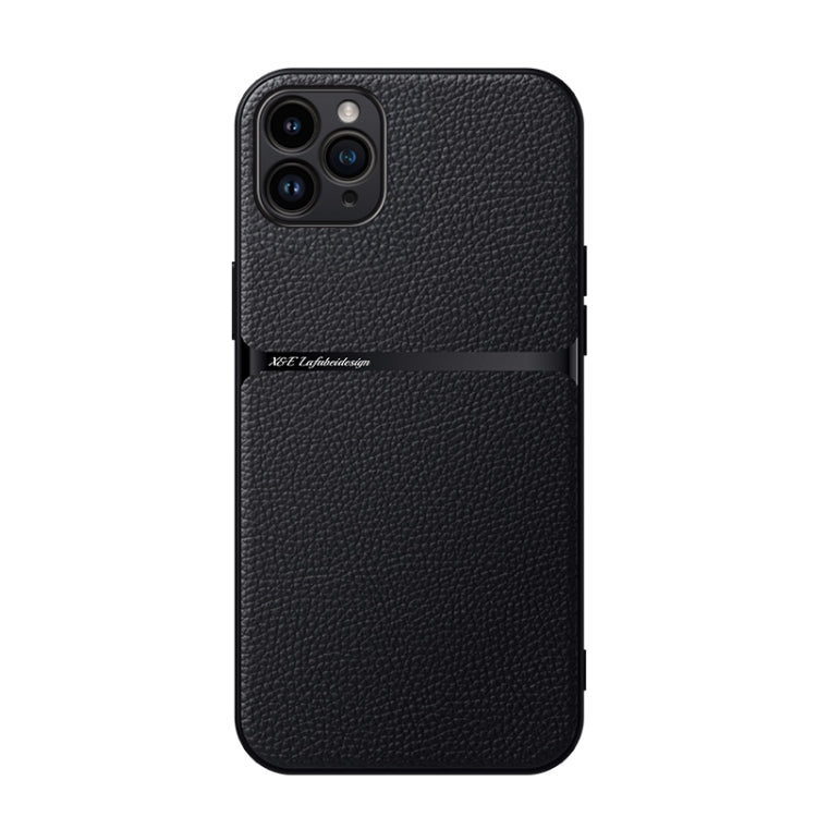 Litchi Leather Magnetic Full Coverage Shockproof Phone Case, For iPhone 14 Pro Max, For iPhone 13 Pro Max, For iPhone 13 Pro, For iPhone 13, For iPhone 12, For iPhone 12 Pro Max, For iPhone 12 Pro, For iPhone 11 Pro Max