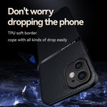 Litchi Leather Magnetic Full Coverage Shockproof Phone Case, For iPhone 11, For iPhone 11 Pro, For iPhone X / XS, For iPhone XR, For iPhone XS Max