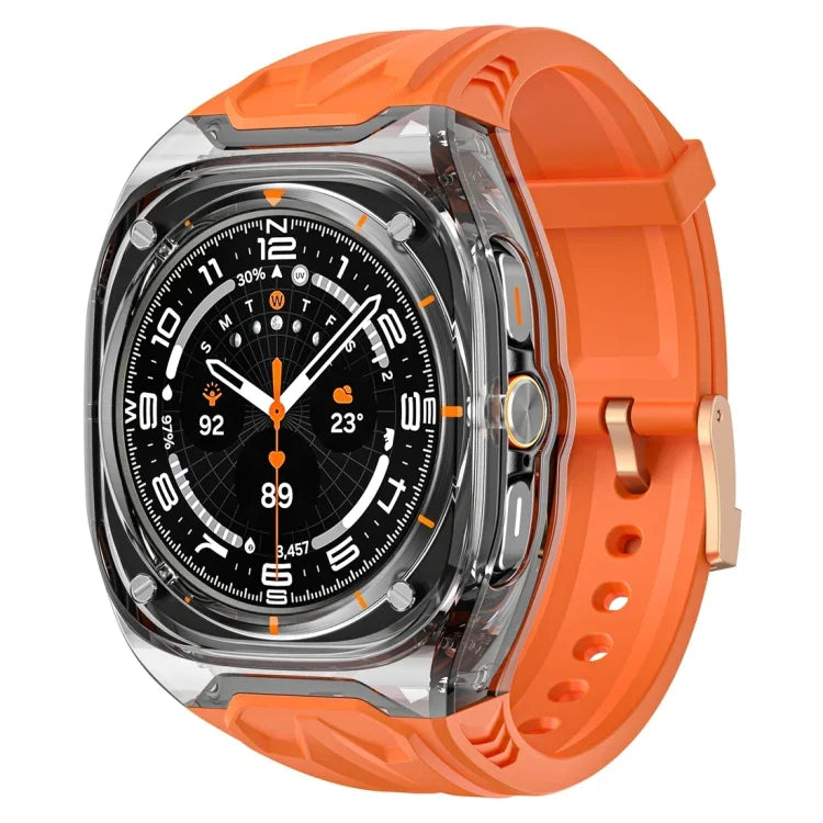 Modified PC Hybrid TPU Watch Case Band, For Samsung Galaxy Watch Ultra 47mm / Ultra 2025